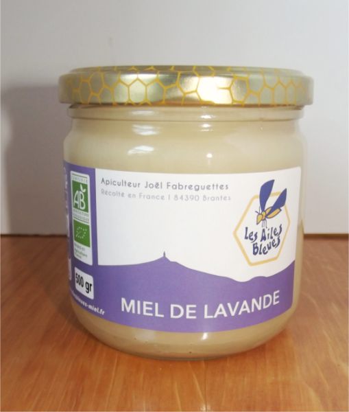 Miellerie Les Ailes Bleues: Bio Lavendelhonig 500 g